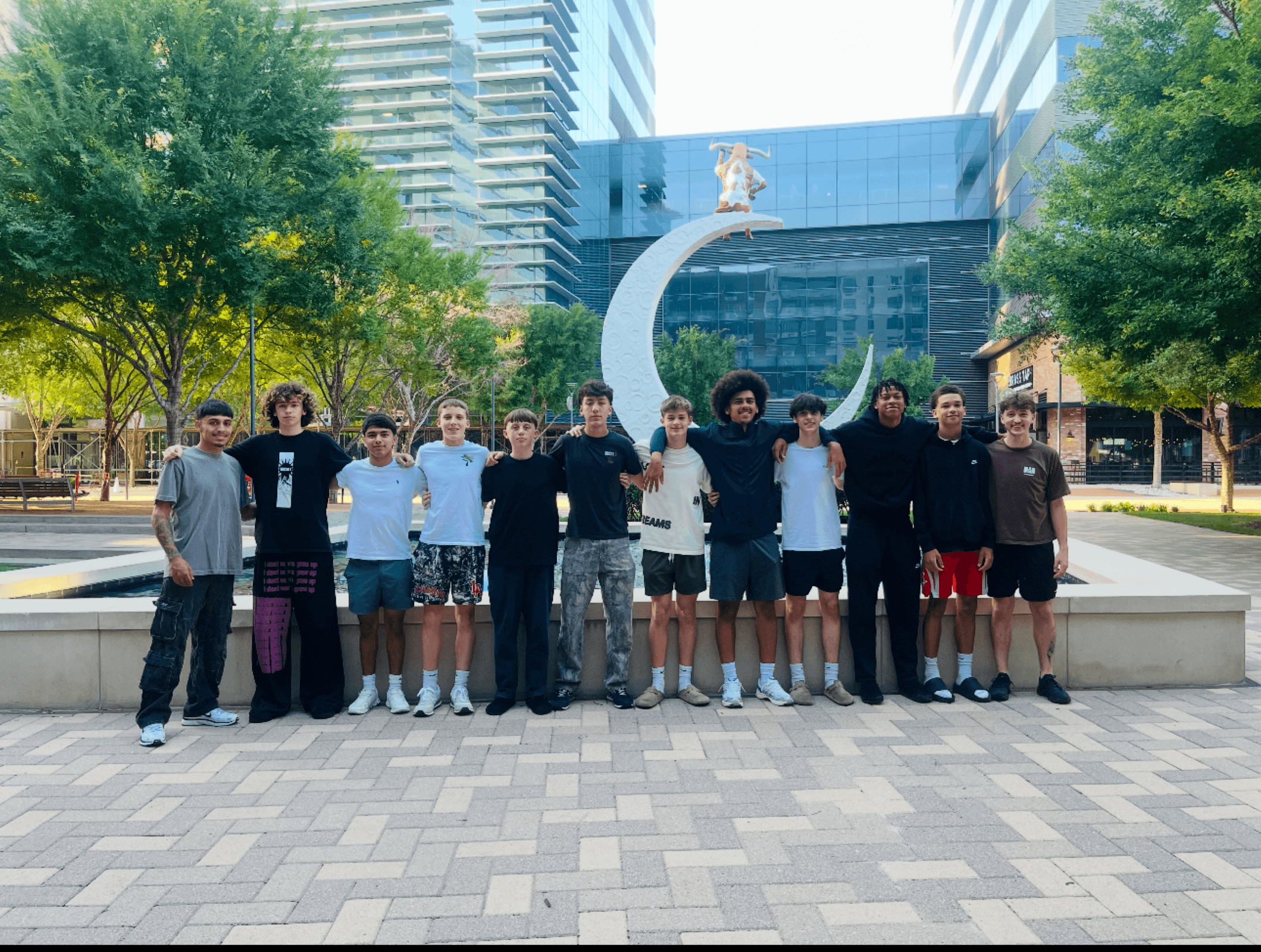 Hurricane Elite Basketball Team Photo