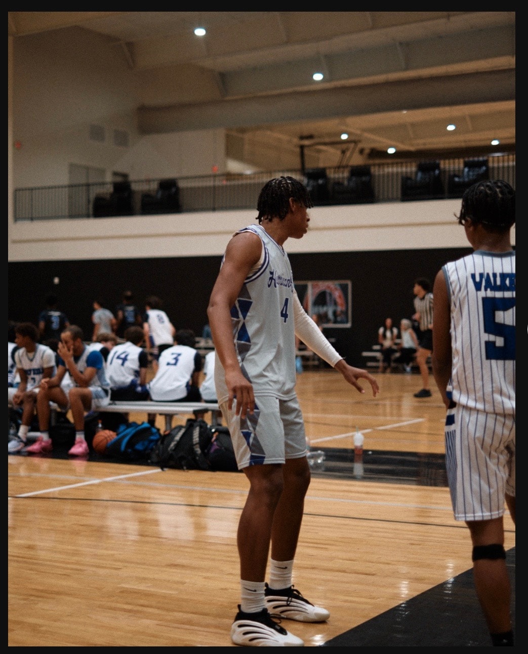 Hurricane Elite player inbound pass defense